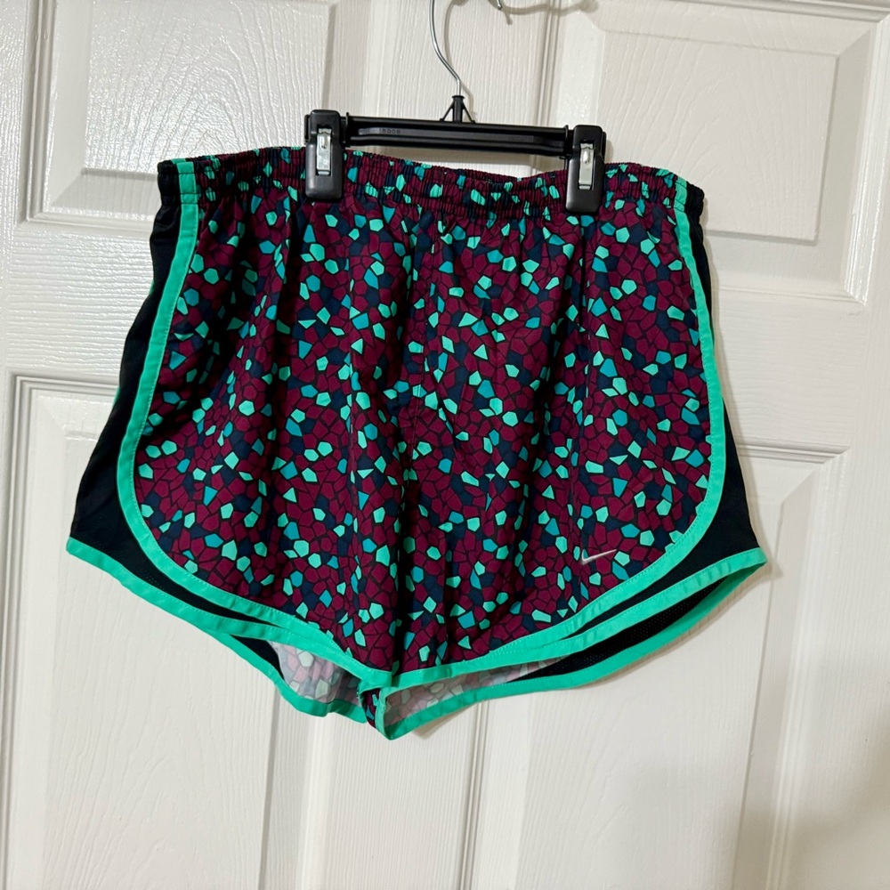 Nike Colorful Patterned Athletic Shorts